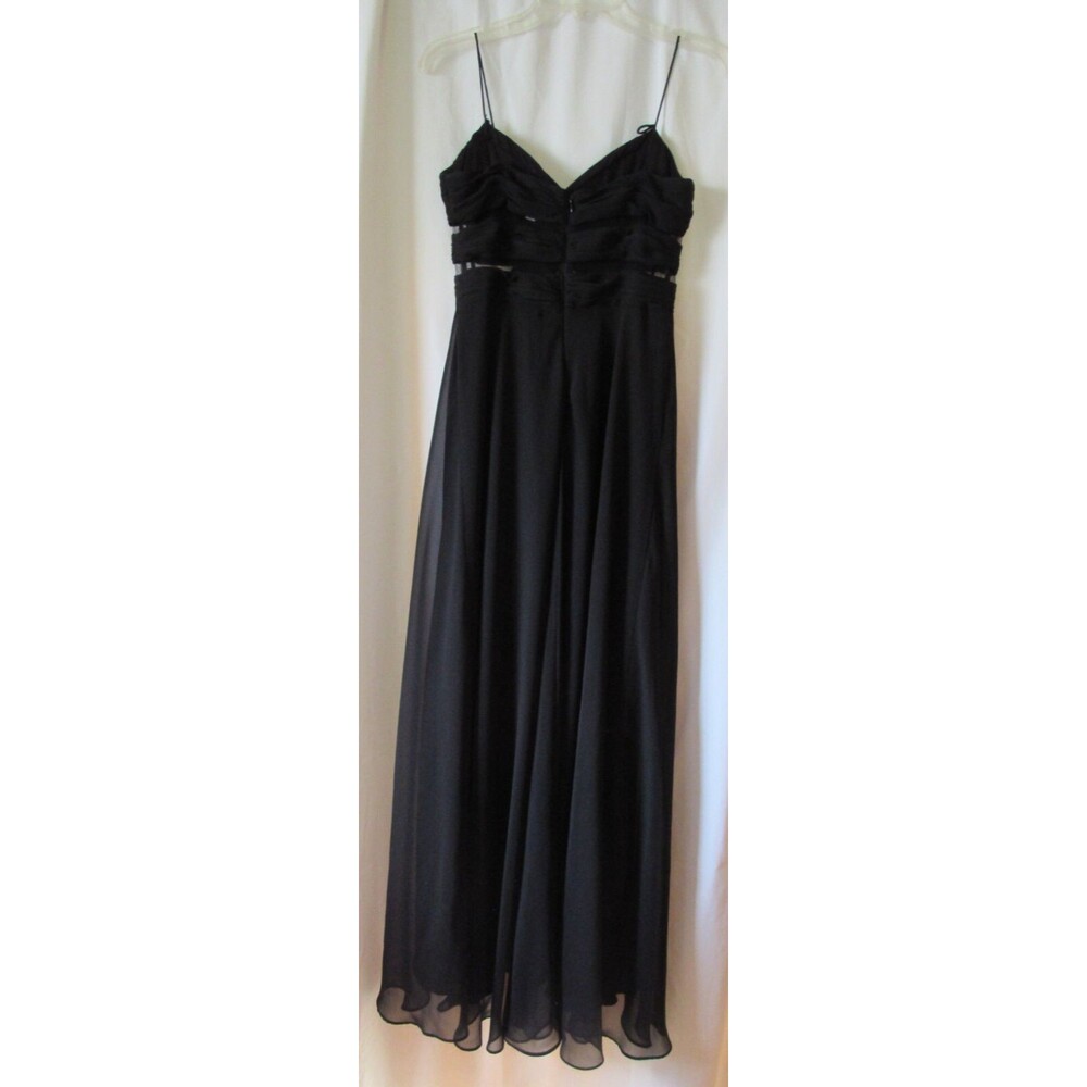Dresses by DEB Vintage Juniors Black Formal/Prom/Party Dress Size 9/10 - Picture 2 of 9